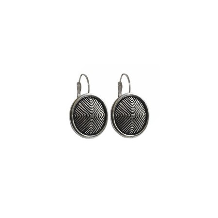 Dormeuses -Boucles d'oreilles motif inca