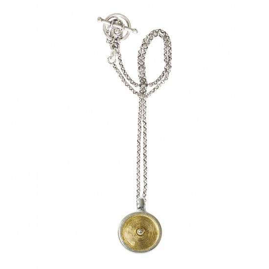 Accueil -Collier chaine bicolore