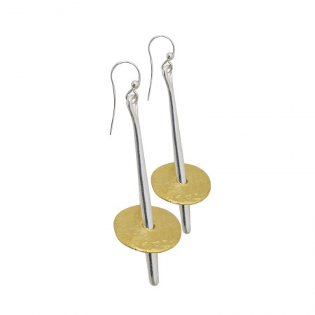 Home -Boucles d'oreilles bicolore