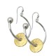 Home -Boucles d'oreilles bicolore