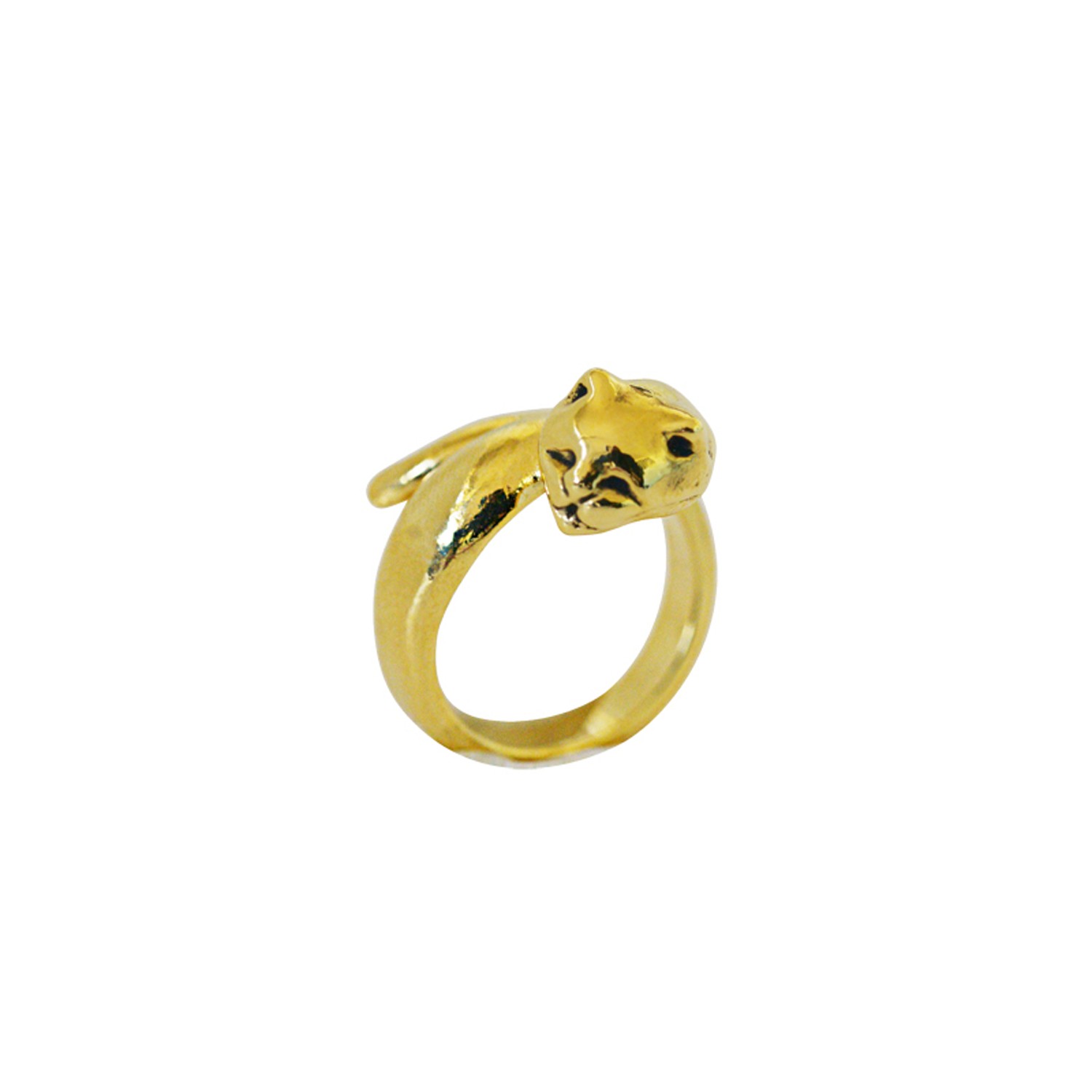 Bague chat top or