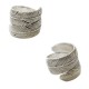 Metal Rings -Bague Plume Spirale