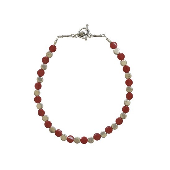 Femmes -Collier fil métal et résine Femmes -Collier fil métal et résine