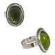 Rings with pâte de verre -Bague bombée pâte de verre