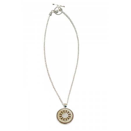 Collier Chaine Corne Soleil