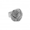 Bague en forme de tricot