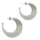 Home -Boucles d'oreilles créoles sur clous