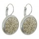 Dormeuses -Boucles d'oreilles corne