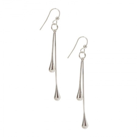 French Hook Metal Earrings